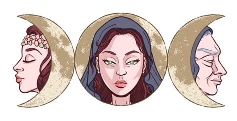 The Triple Goddess and Her Connection to the Moon in Wicfan Traditions